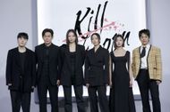 South Korean director Byun Sung-Hyun, actors Seol Kyung-Gu, Esom, Jeon Do-Yeon, Kim Sia and Koo Kyo-Hwan are seen at the Netflix 'Kill Boksoon' press conference at the Grand Intercontinental Hotel on March 21, 2023 in Seoul, South Korea. - Netflix 'Kill Boksoon' Press Conference - Source: Getty